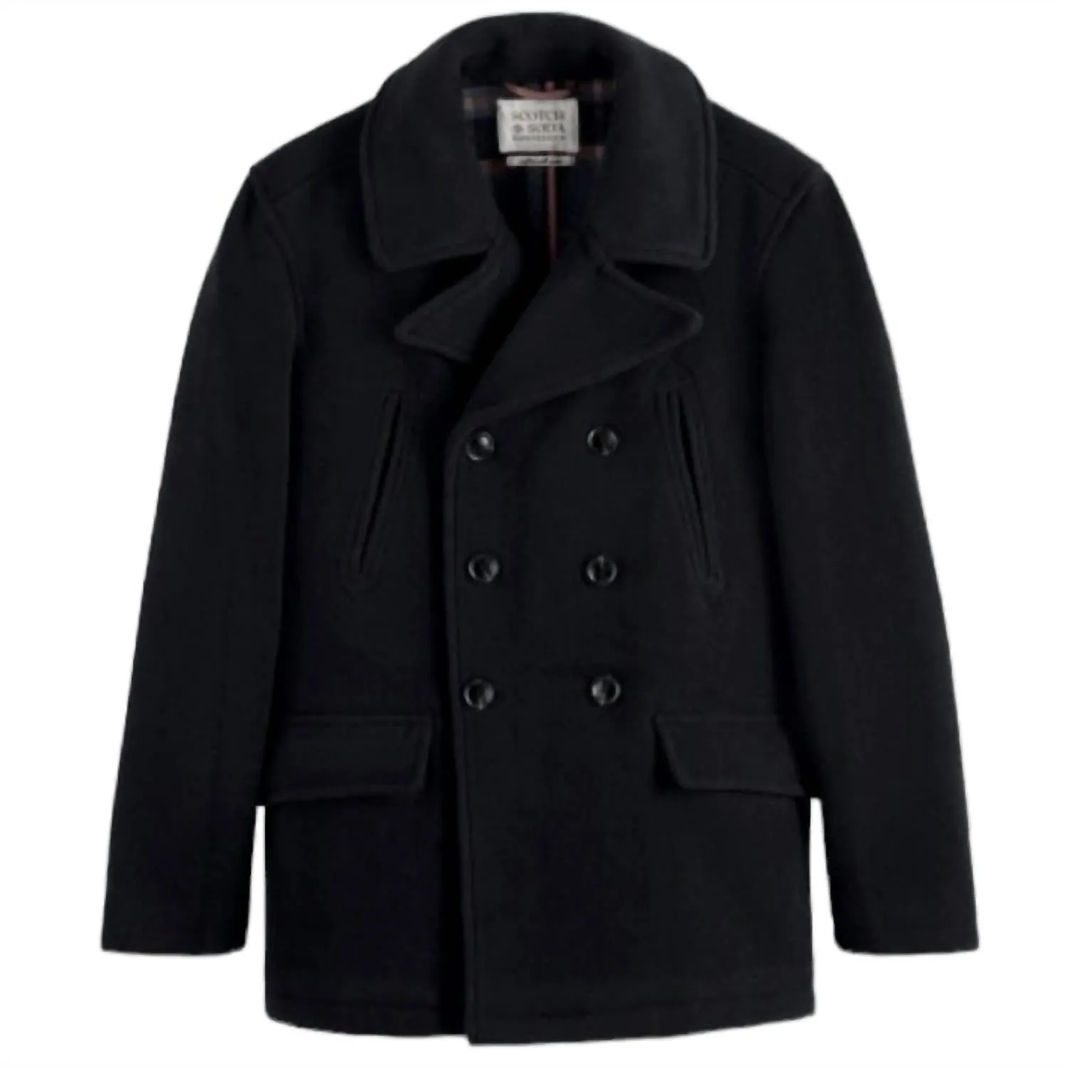 Scotch & Soda - Wool Blend Peacoat