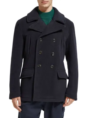 Scotch & Soda - Wool Blend Peacoat