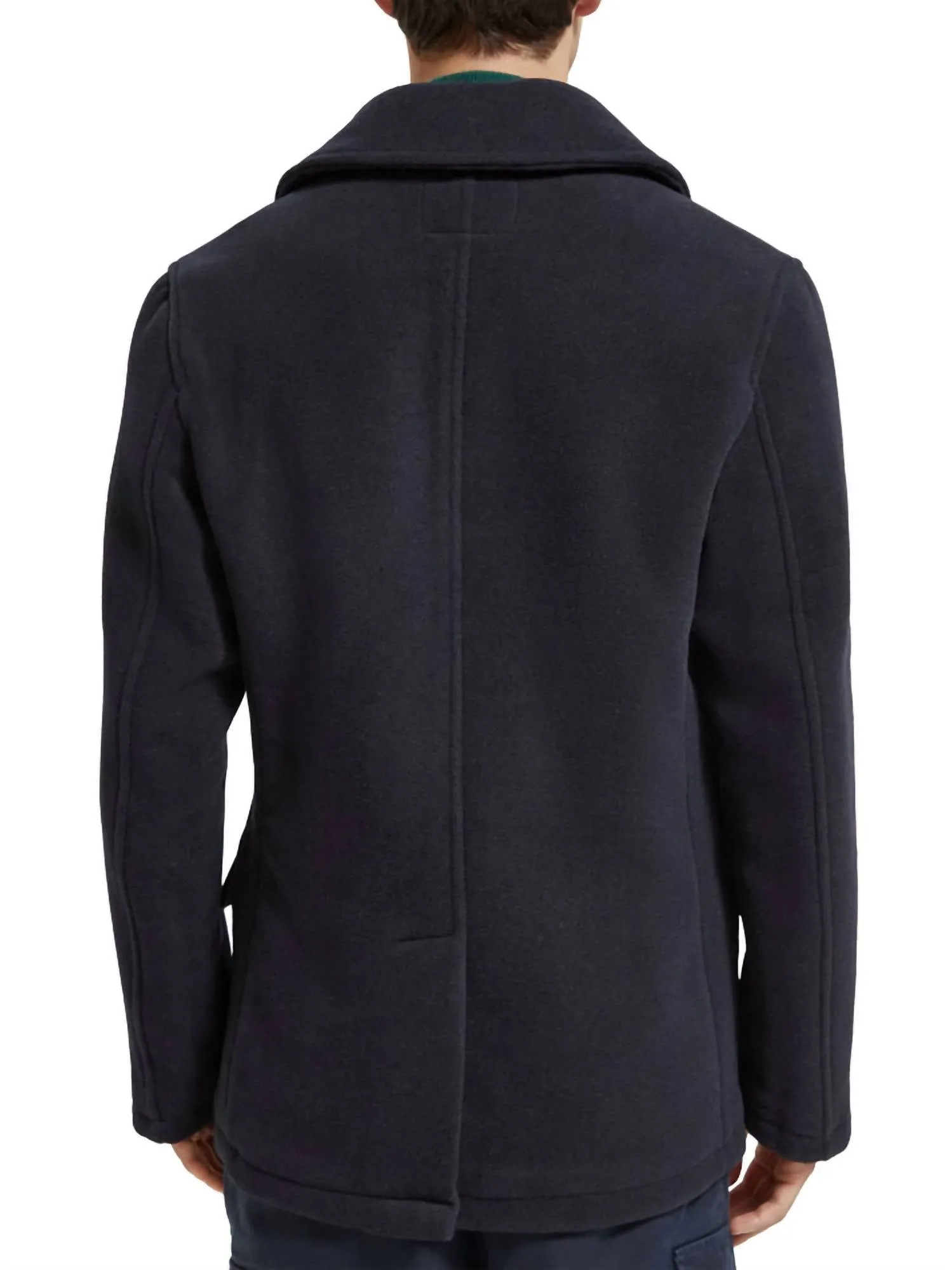 Scotch & Soda - Wool Blend Peacoat