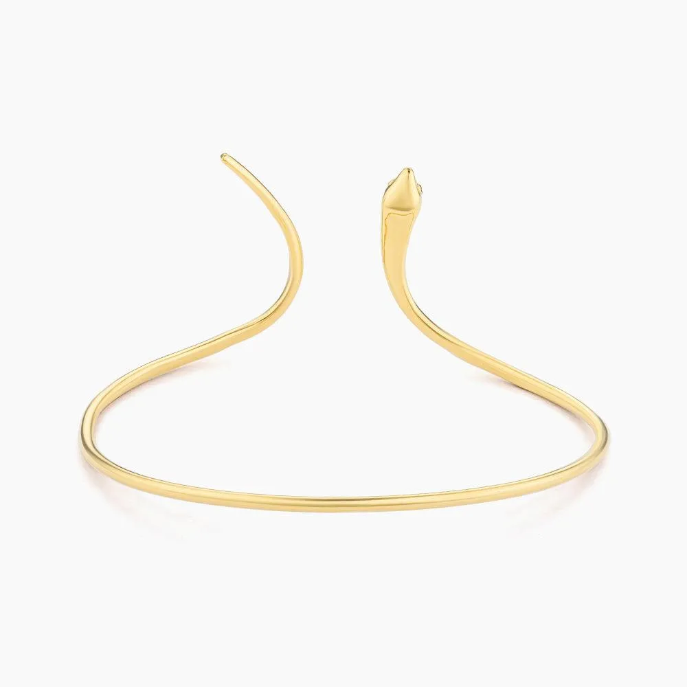 Serpent Cuff Bracelet