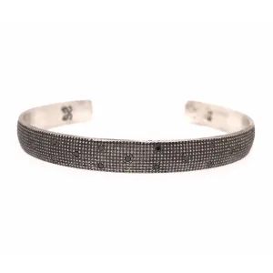 Shay Black Diamond Cuff