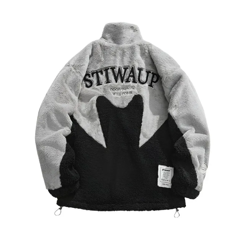 Sheep Fur Bomber Jacket