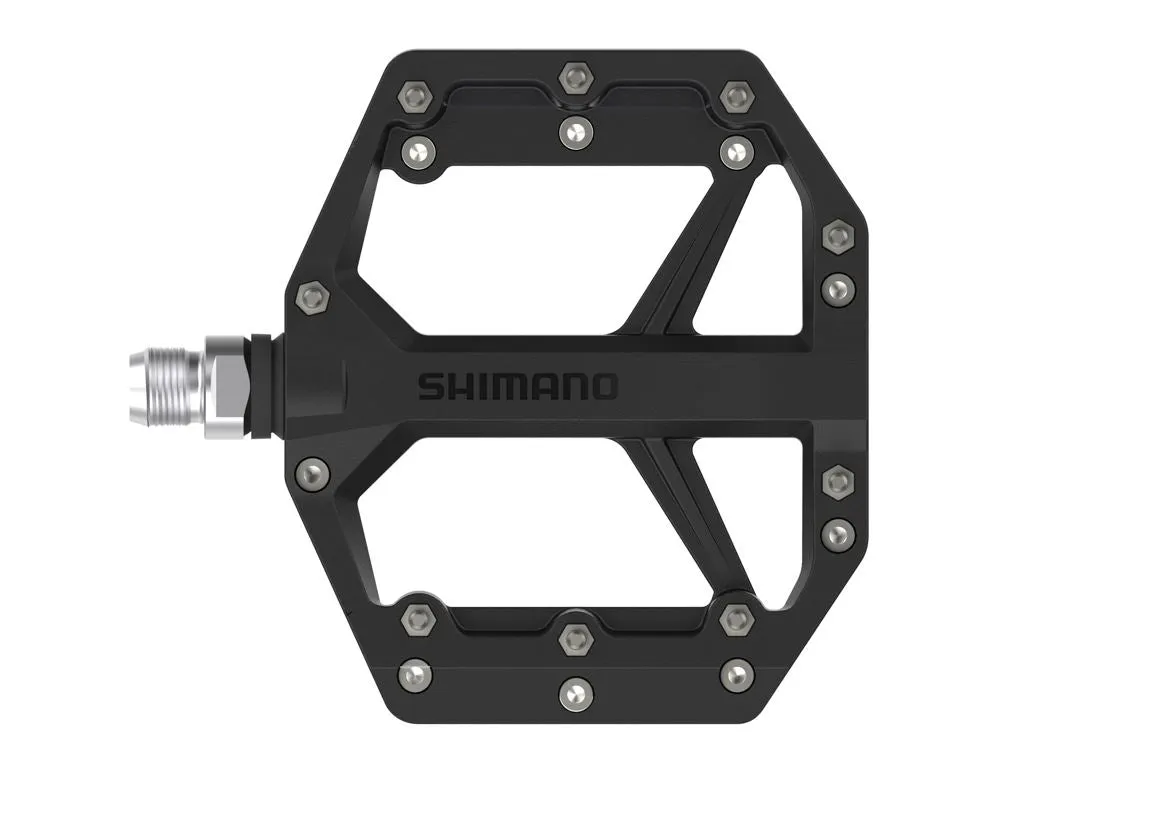 Shimano PD-GR400 Black Flat Platform Pedals w/o Reflector