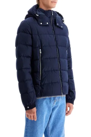 short wool down jacket