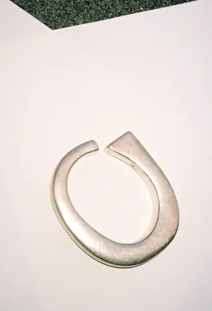 Silver Architectual Cuff