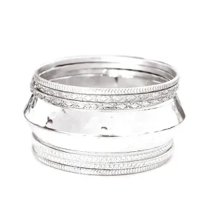 SILVER BANGLES  #ADX6407265 (NA11)