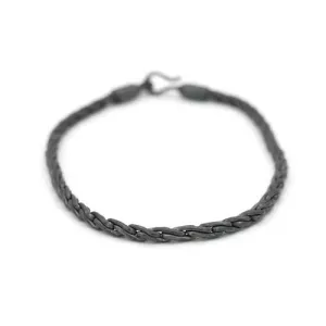 Silver Chain Rope Bracelet