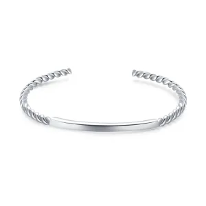 Simple Open Bangle Cuff Bracelet