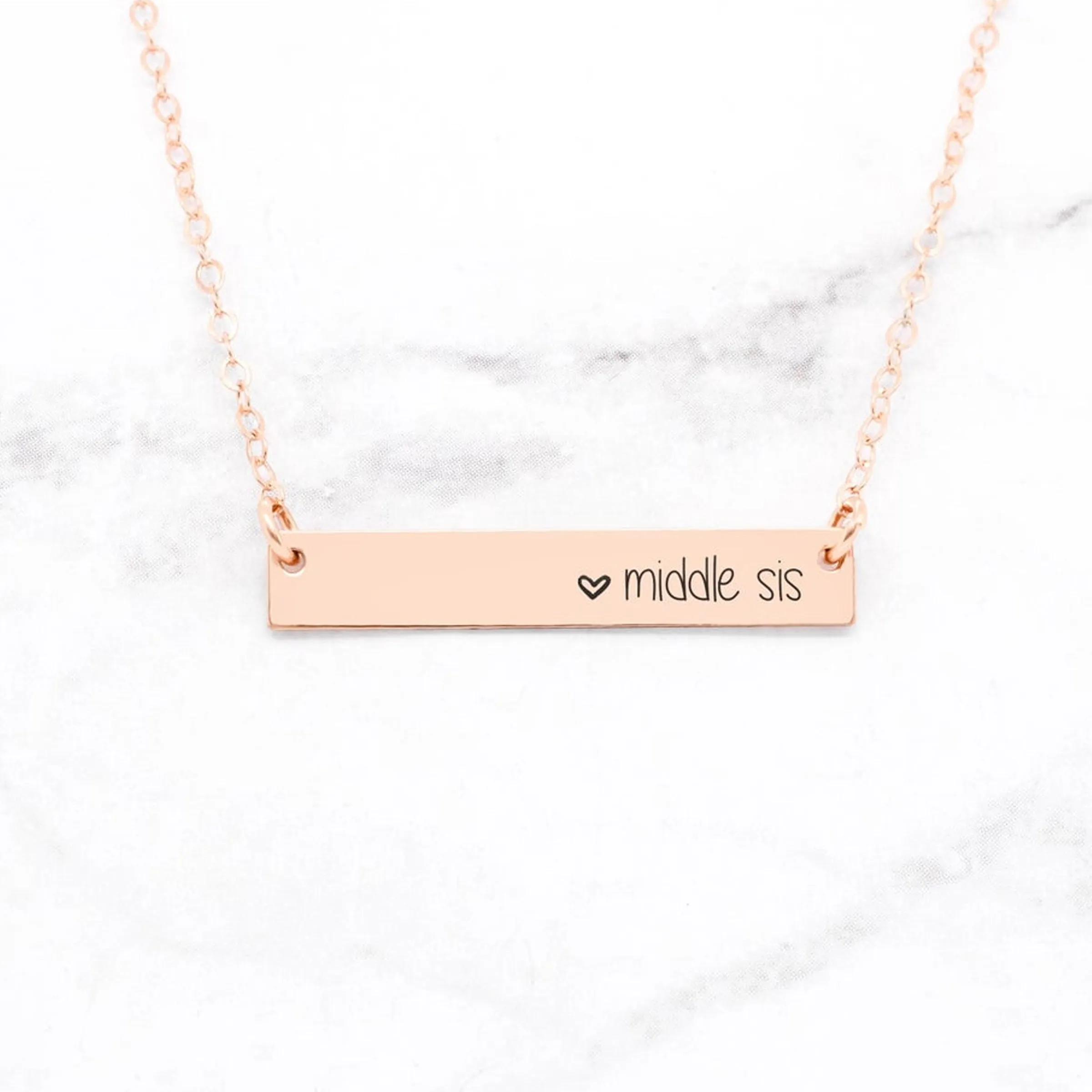 Sister Necklaces - Personalized Necklace For Sister