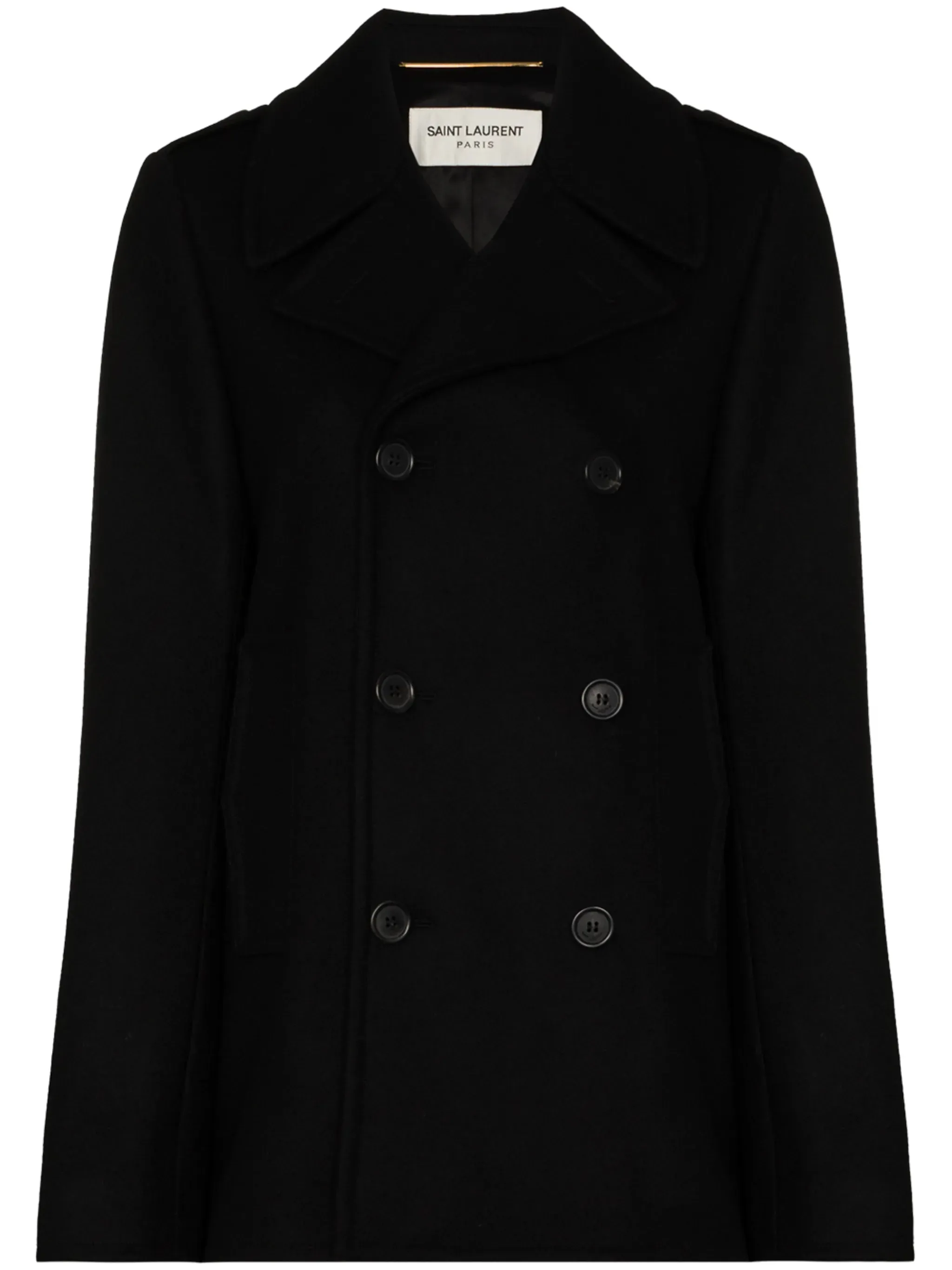 Smart-powered double-breasted Unmatched variety peacoat