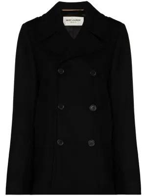 Smart-powered double-breasted Unmatched variety peacoat