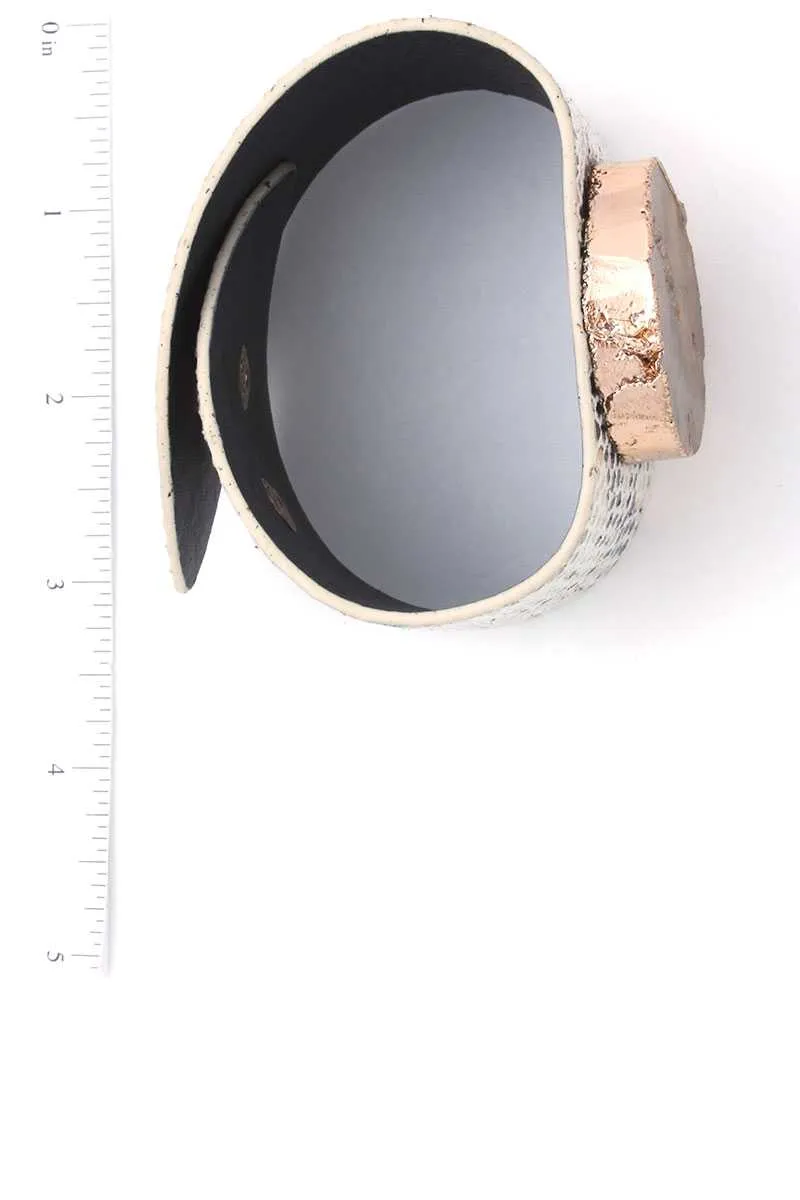 Snake Pattern Wrap Bracelet