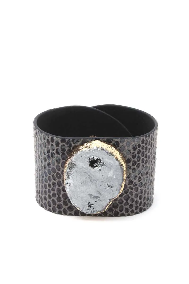 Snake Pattern Wrap Bracelet