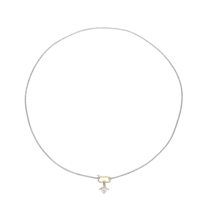 SOLITAIRE LILY NECKLACE