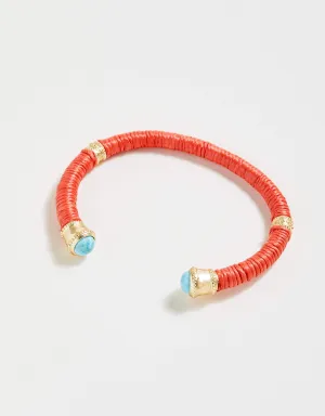 Spartina 449 Straw Cuff Red