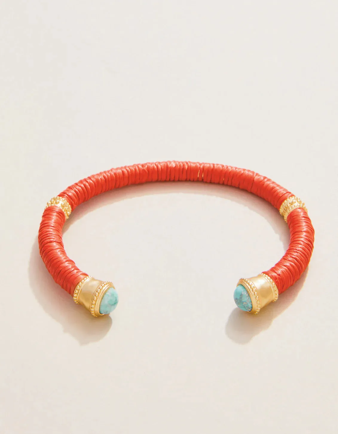 Spartina 449 Straw Cuff Red