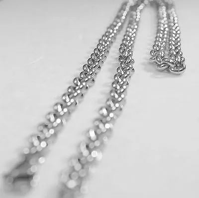 SPLIT HEART NECKLACES MOM SON SILVER STAINLESS STEEL THICK HEAVY PENDANTS