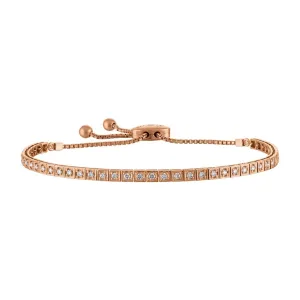 Square Tassel Tennis Bracelet