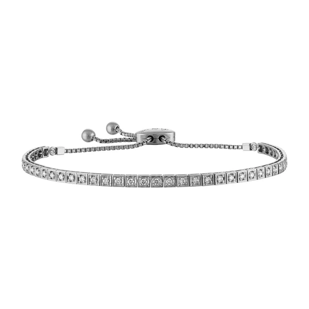 Square Tassel Tennis Bracelet
