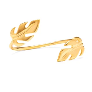 Stera Leaf Bracelet in Gold