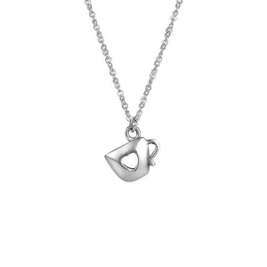 Sterling Silver Necklace "Fill Your Cup", 18"