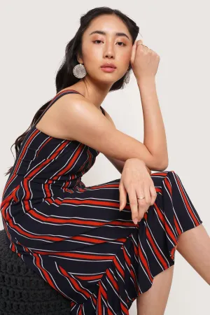 Striped Sleeveless Dress