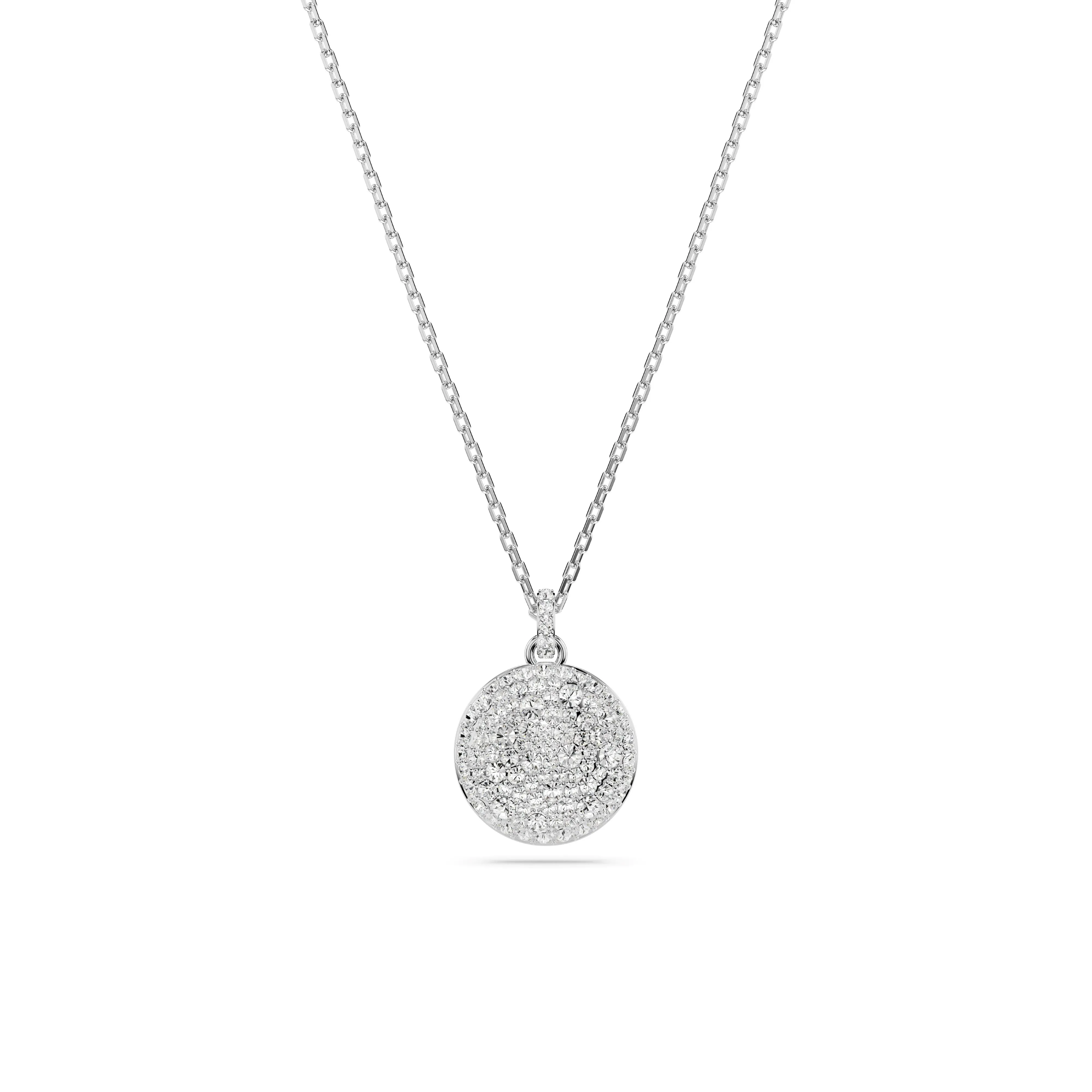 Swarovski Rhodium Meteora Layered Necklace
