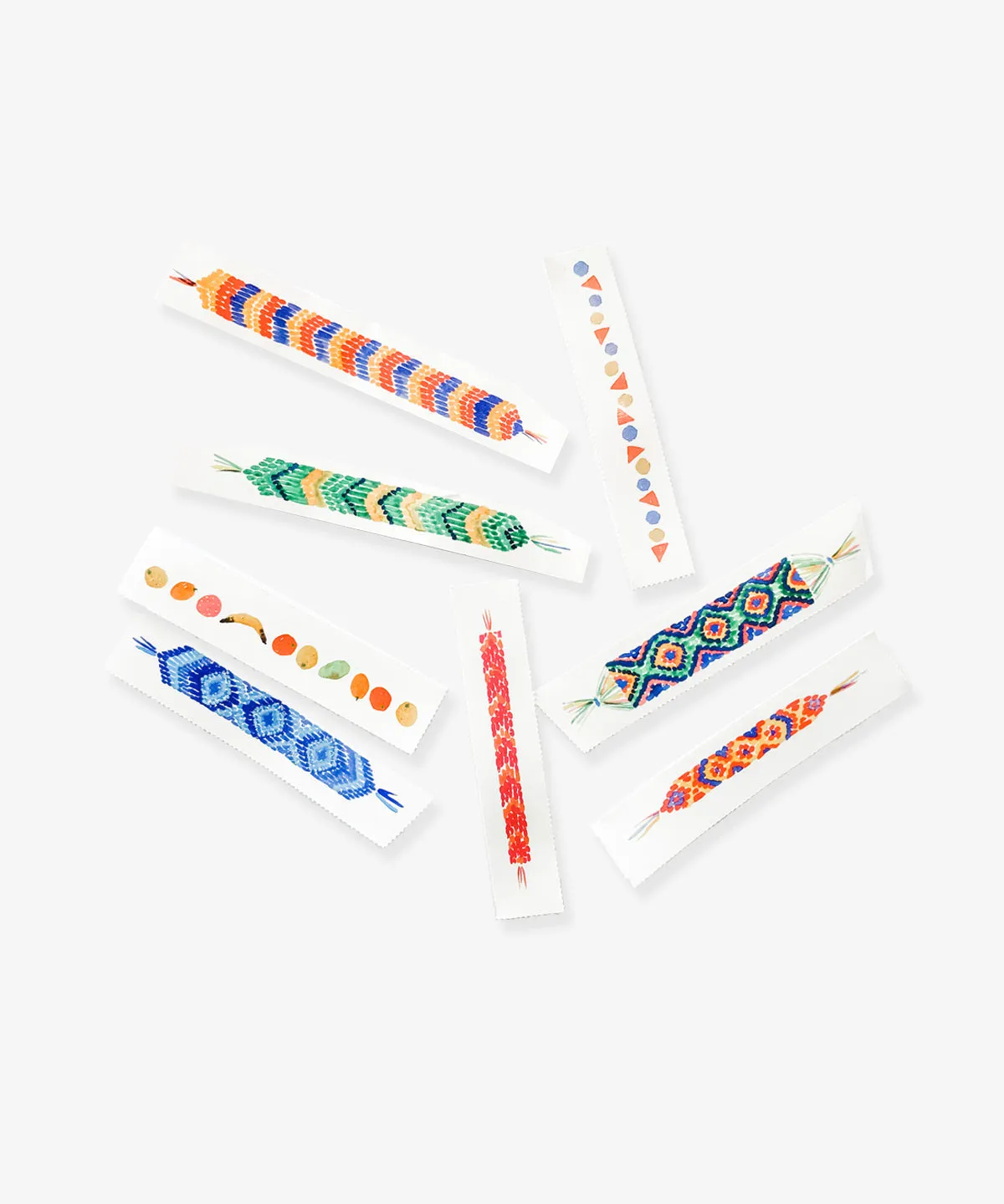 Temporary Tattoo Set, Friendship Bracelets