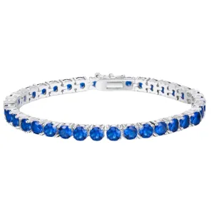 Tennis bracelet azzuro