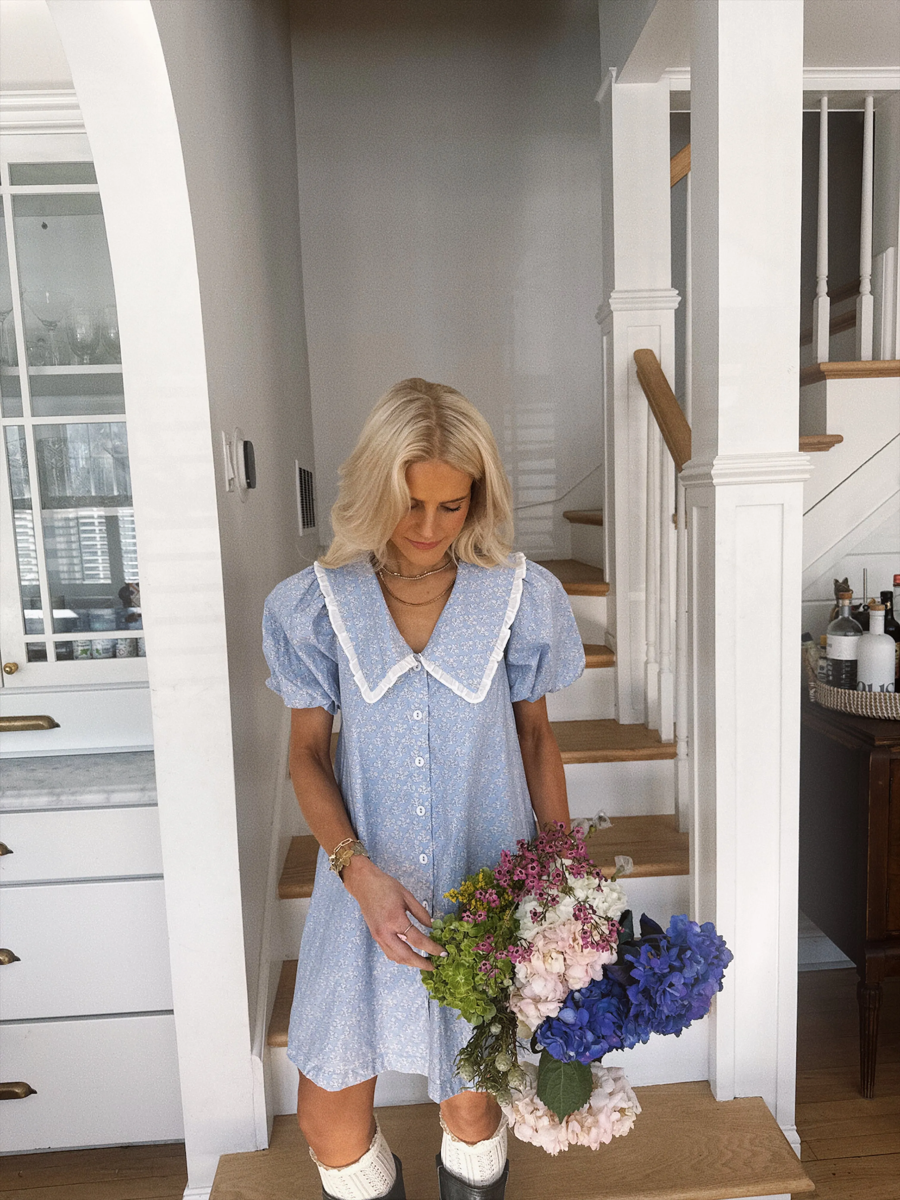 The Penny Dress // Blue *RESTOCKED*