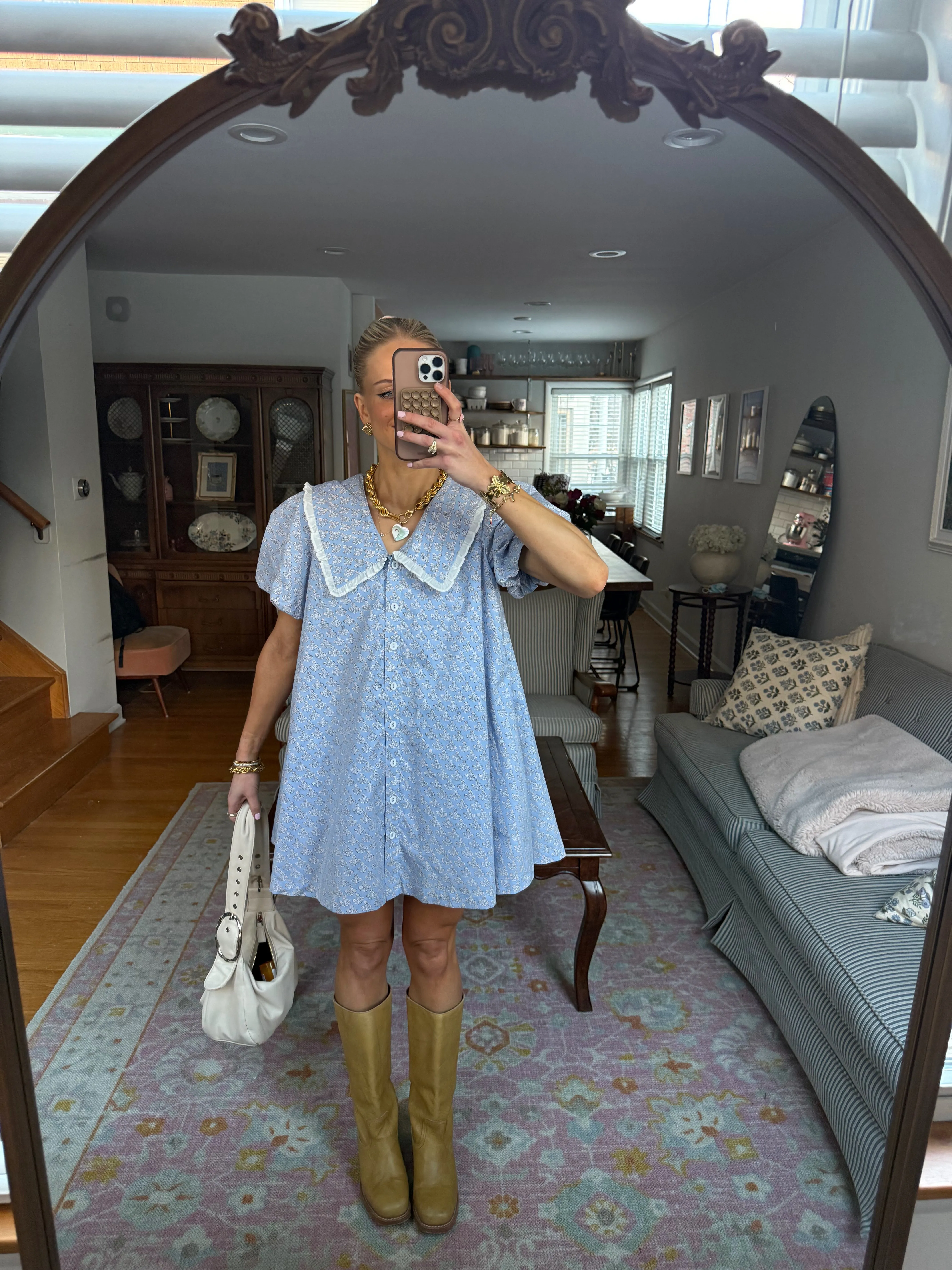 The Penny Dress // Blue *RESTOCKED*