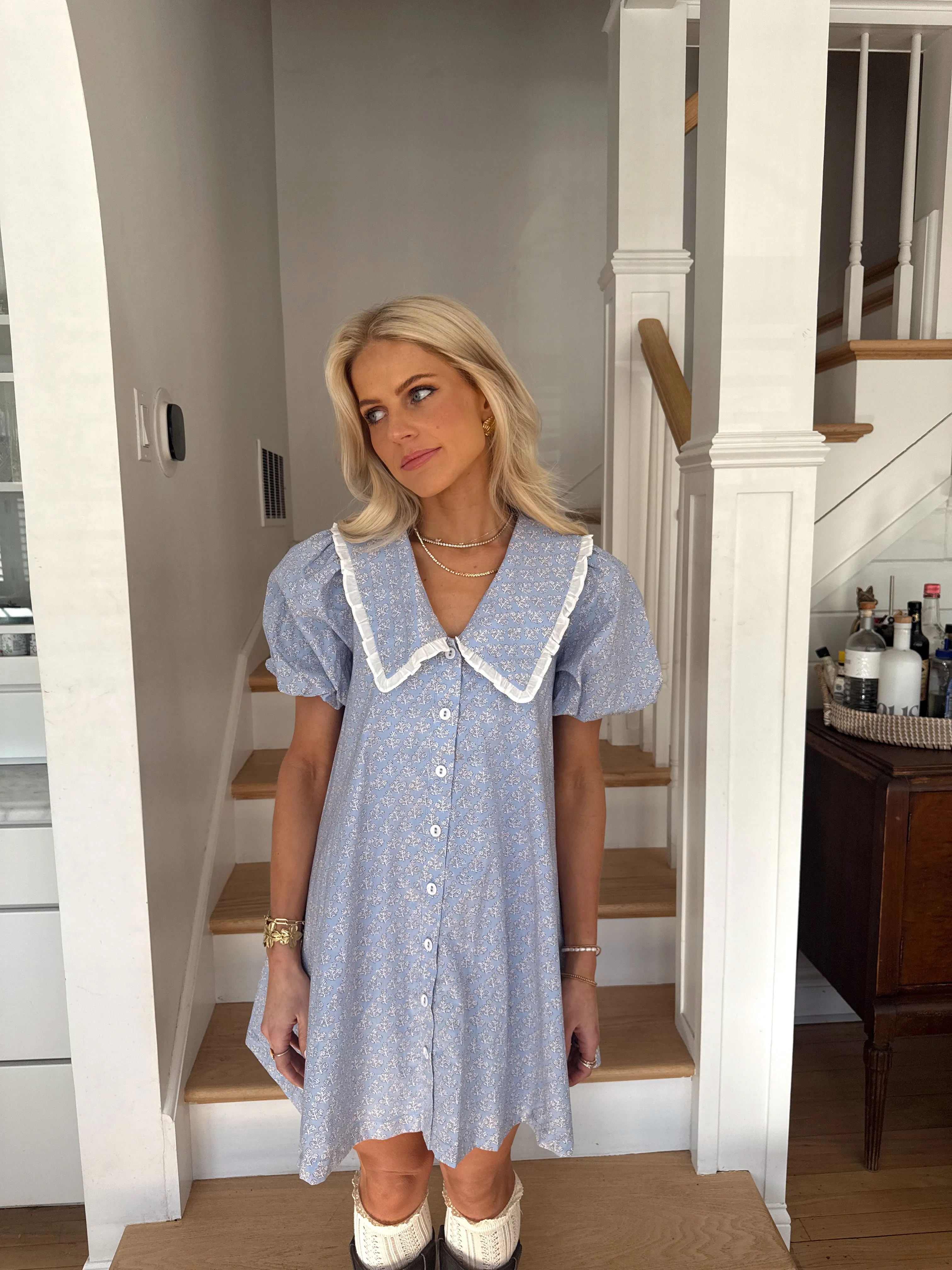 The Penny Dress // Blue *RESTOCKED*