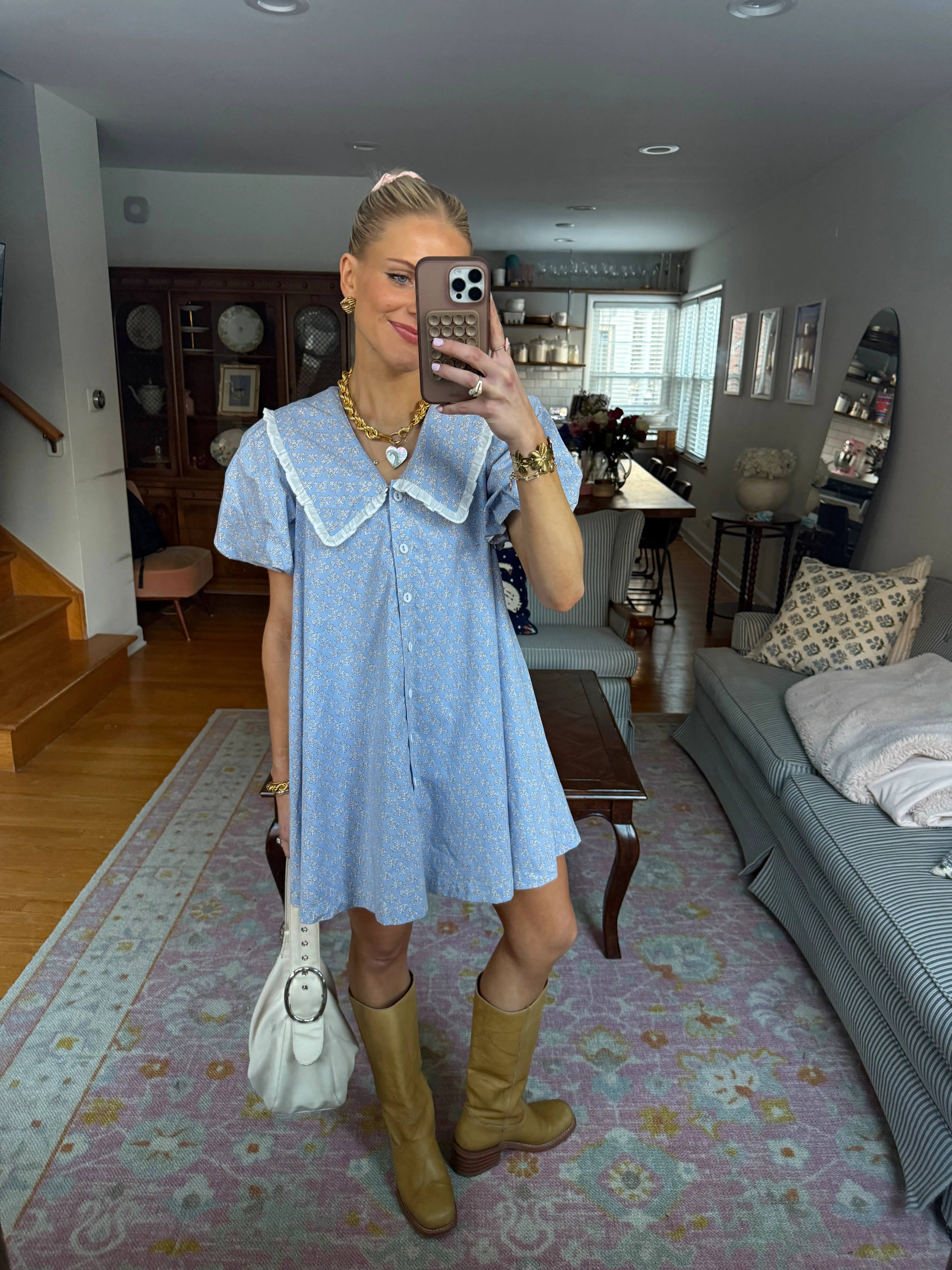 The Penny Dress // Blue *RESTOCKED*