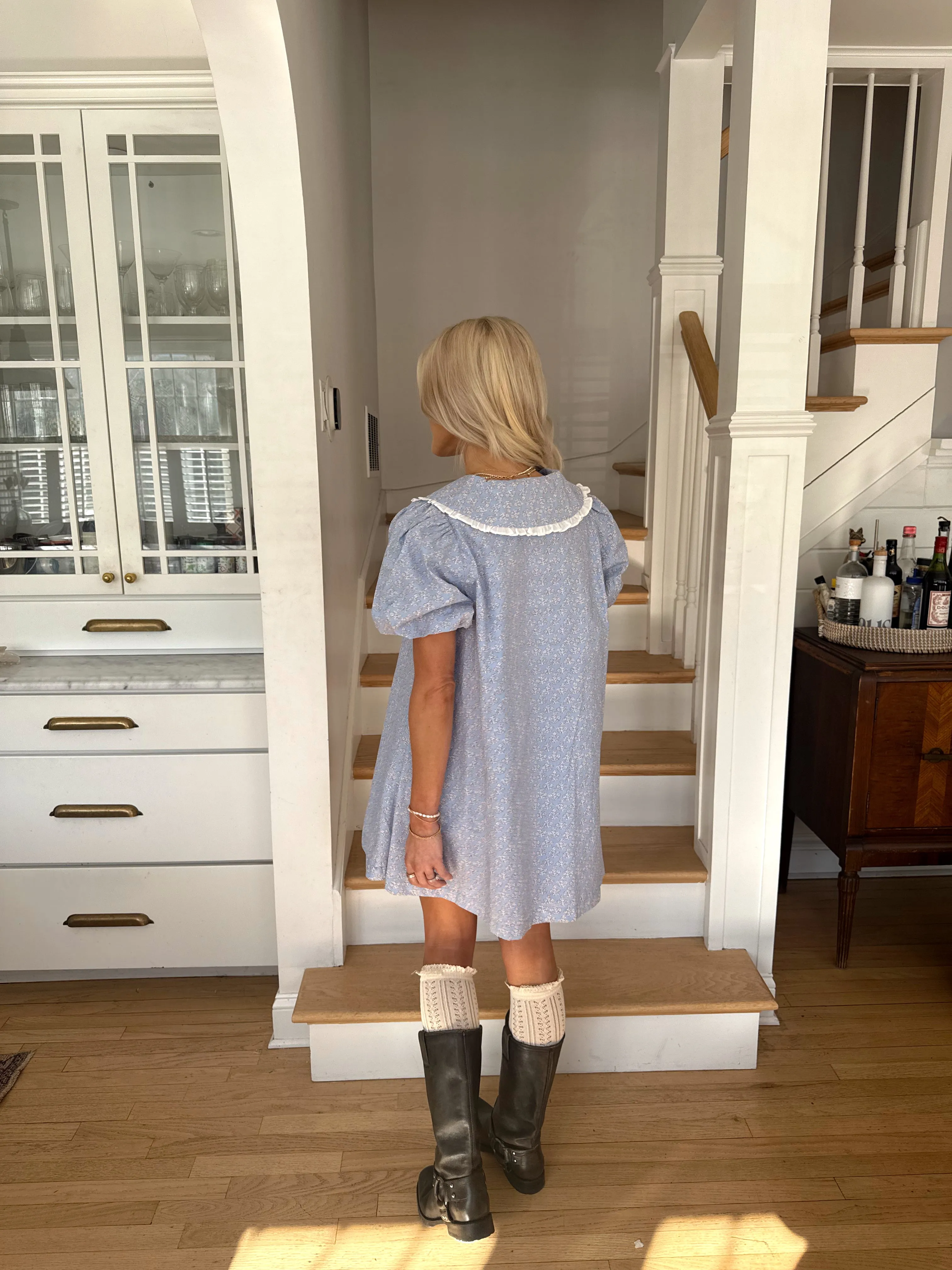 The Penny Dress // Blue *RESTOCKED*