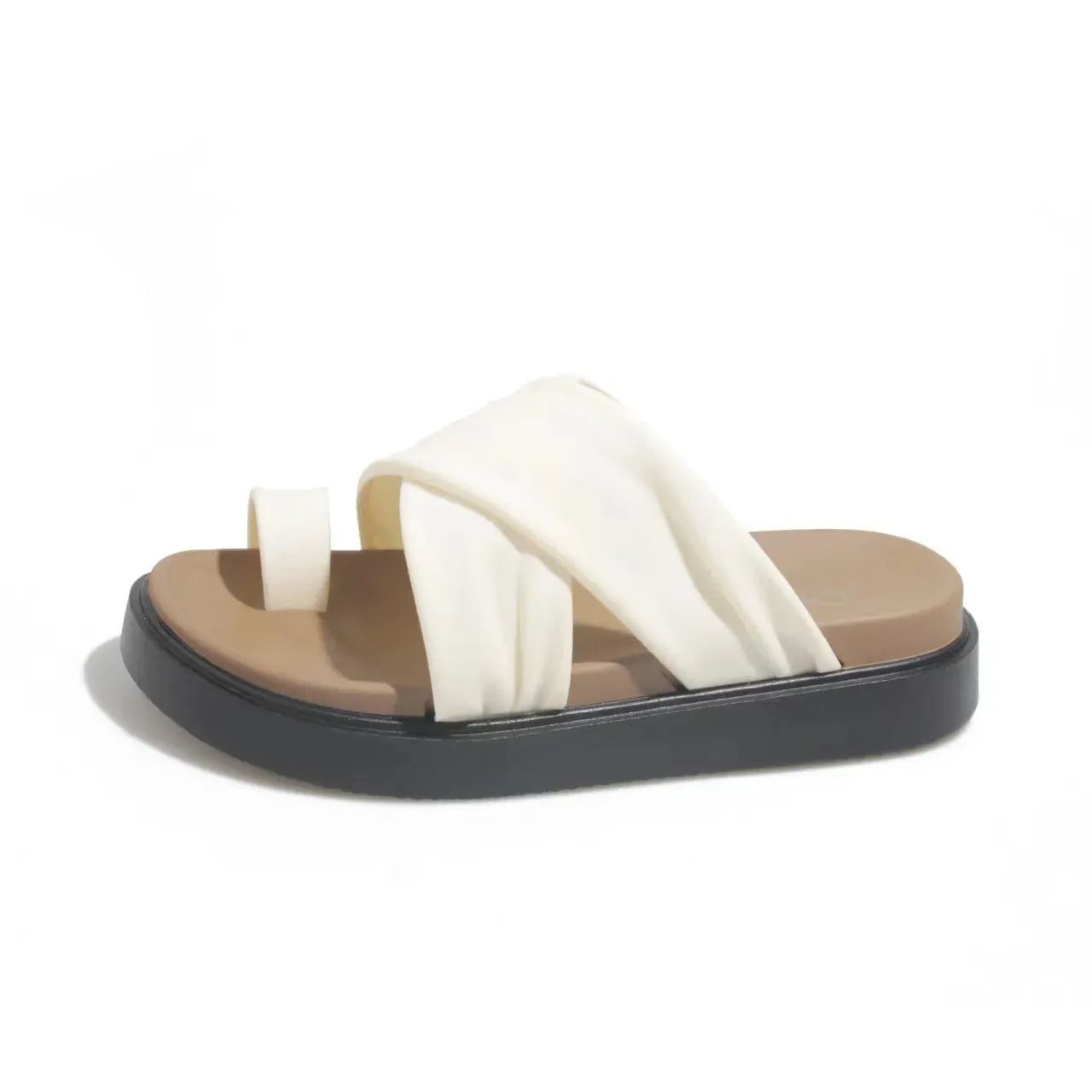 Toe Loop Platform Sandals