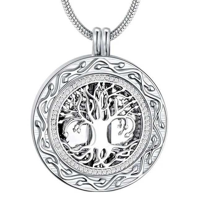 Tree of Life Cremation Pendant & Locket