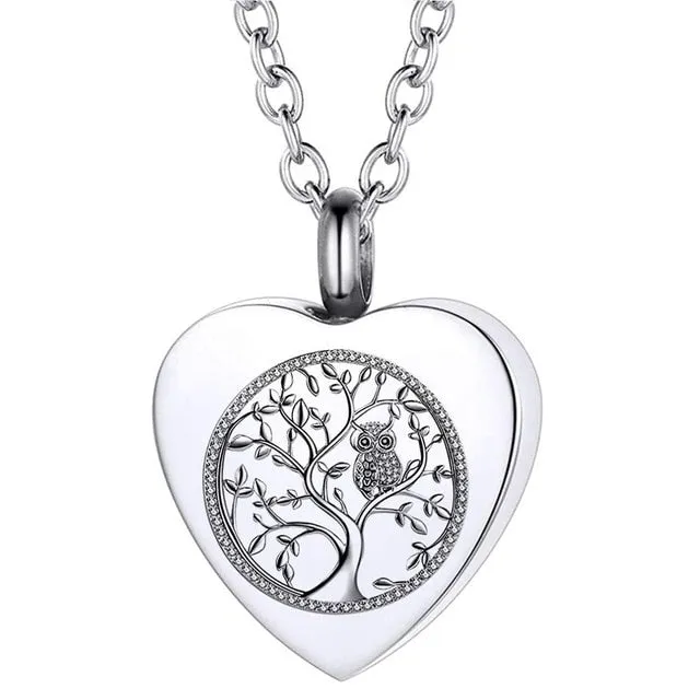 Tree of Life Cremation Pendant & Locket