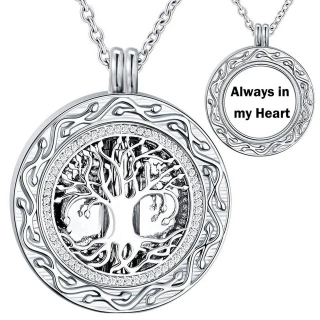 Tree of Life Cremation Pendant & Locket