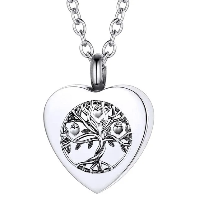 Tree of Life Cremation Pendant & Locket