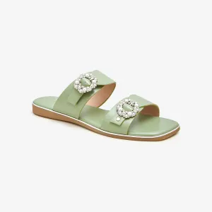 Twin Strapped Flats