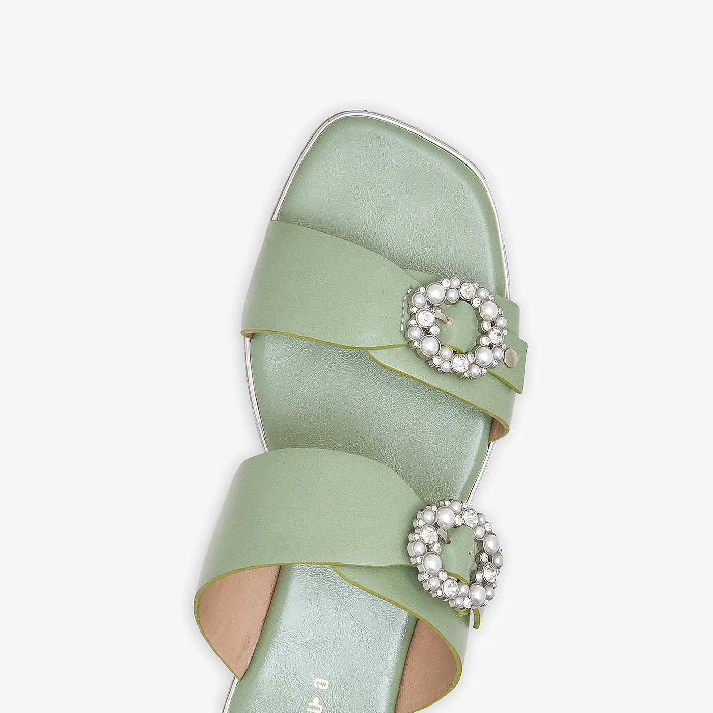 Twin Strapped Flats