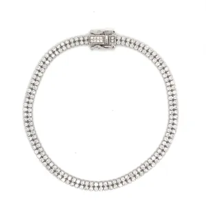Two Row Tennis Bracelet