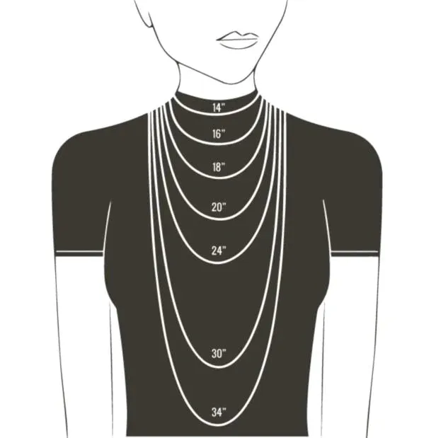 Two-Tone Paperclip & Initial Necklace Set