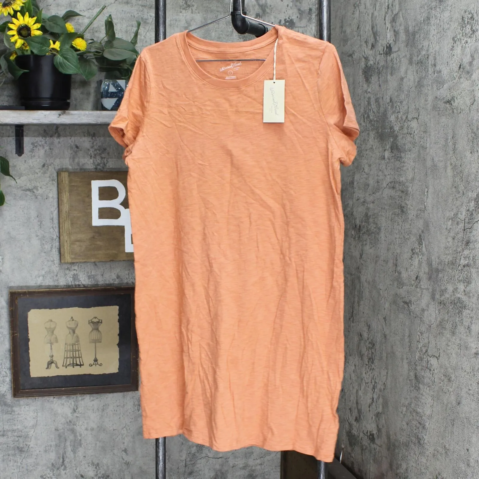 Universal Thread Women's Short Sleeve Tie-Dye T-Shirt Dress 562104-1