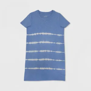 Universal Thread Women's Short Sleeve Tie-Dye T-Shirt Dress 562104-1