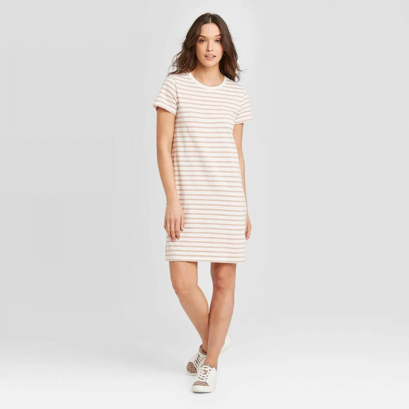 Universal Thread Women's Short Sleeve Tie-Dye T-Shirt Dress 562104-1