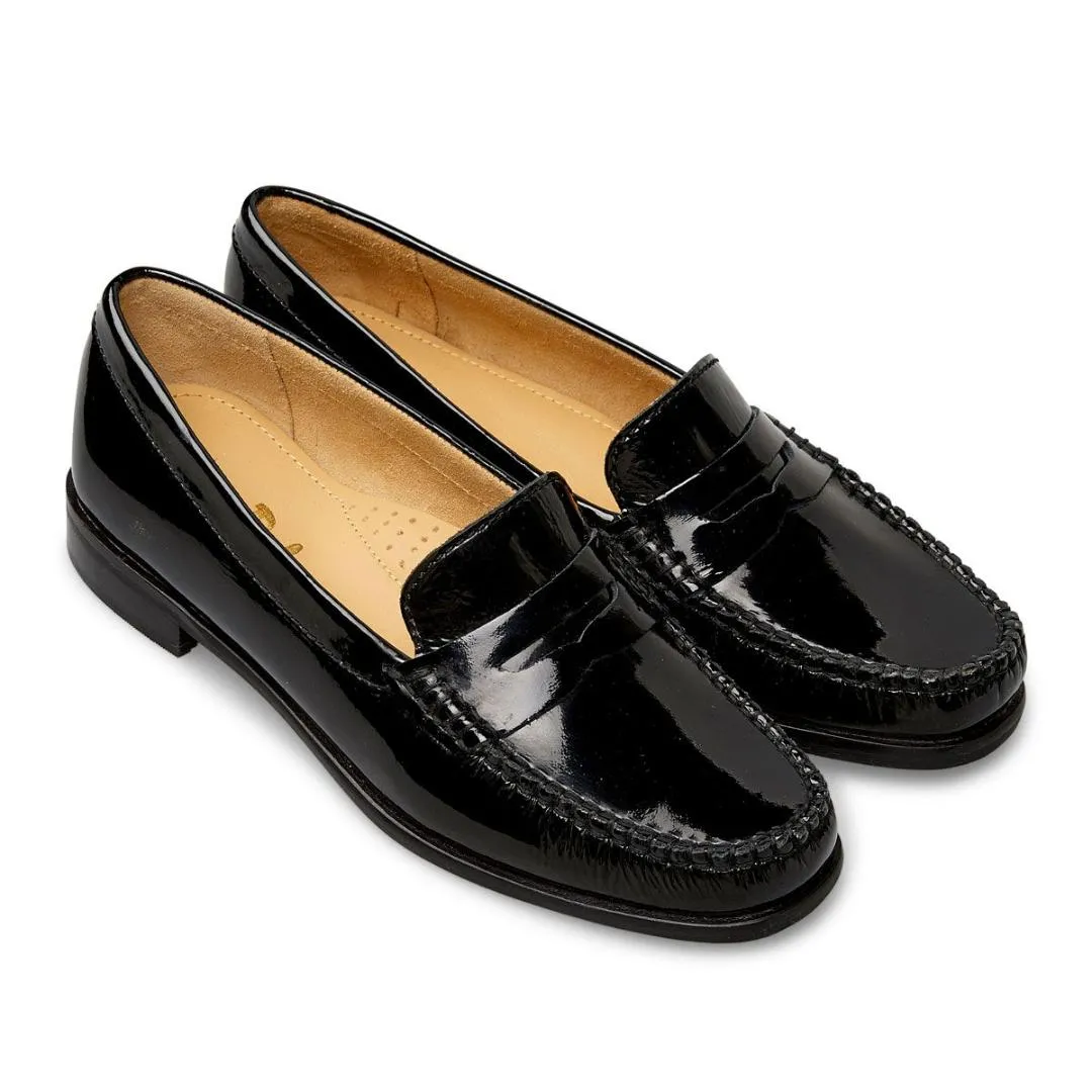 Van Dal Hampden Loafers - Black Patent