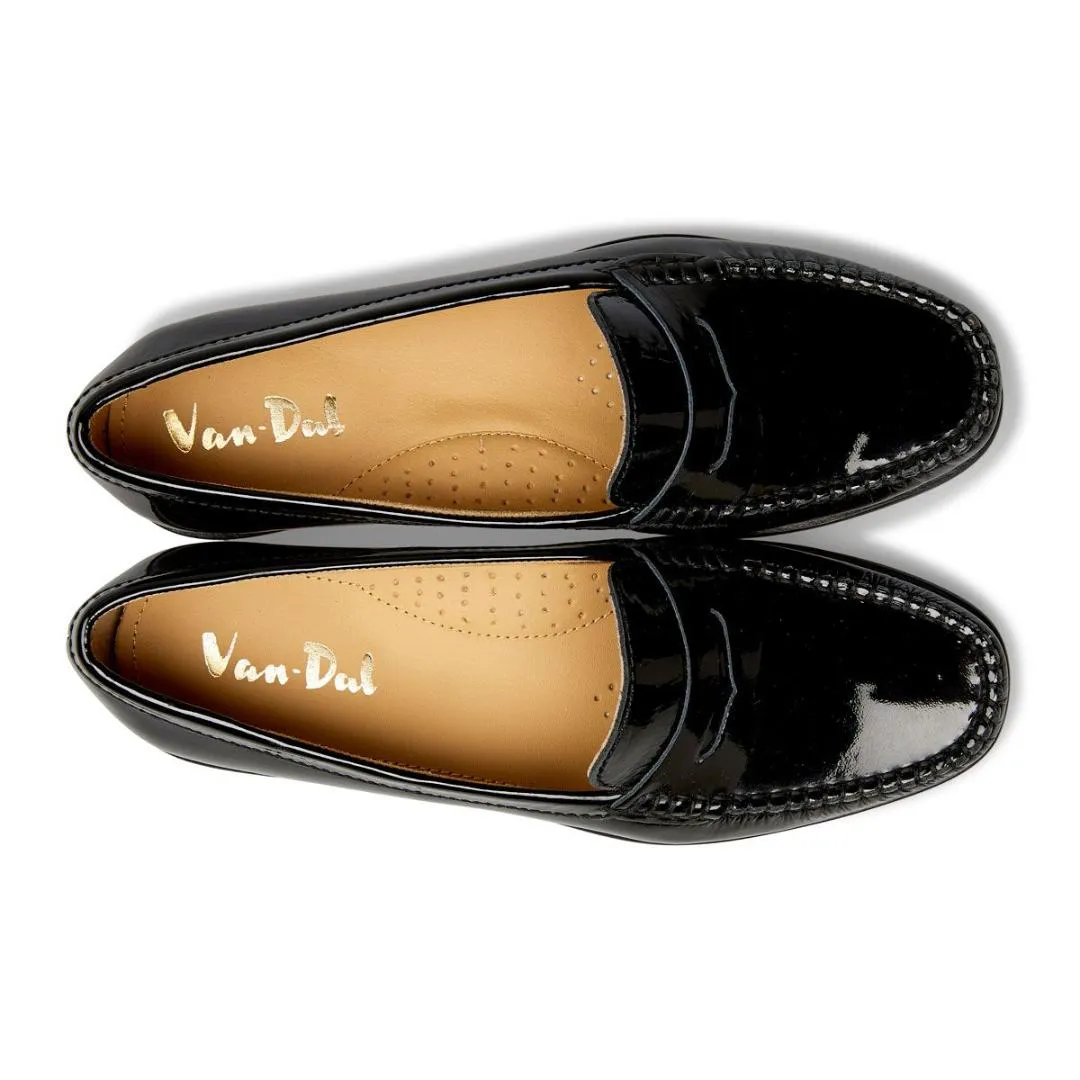Van Dal Hampden Loafers - Black Patent