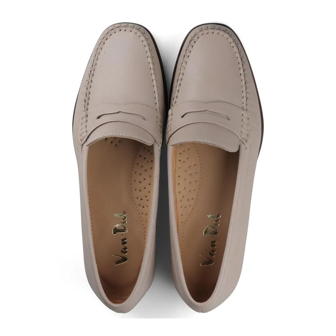 Van Dal Hampden Loafers - Taupe Leather