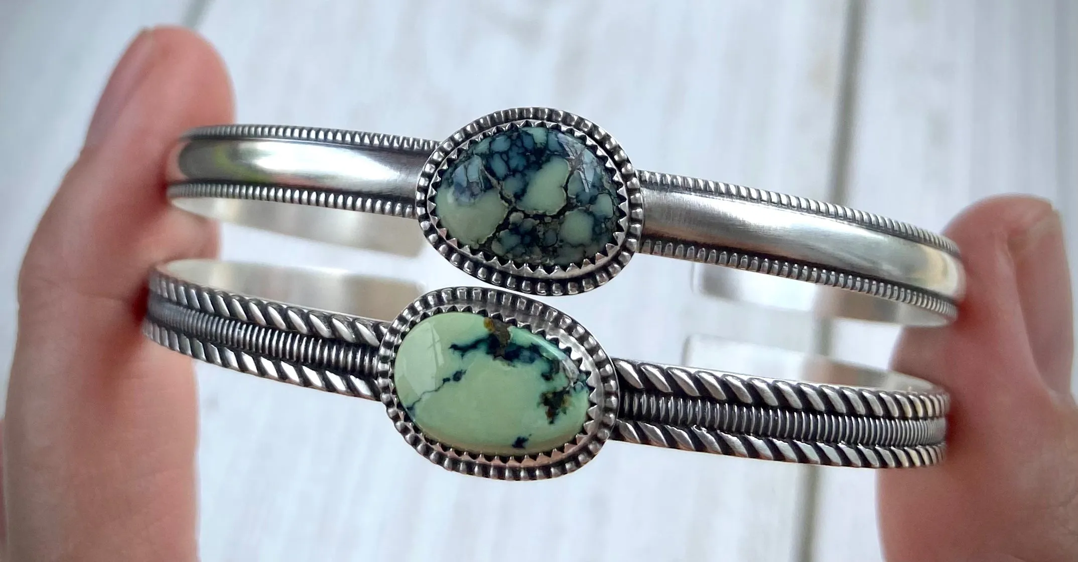Variscite Stacker Cuff
